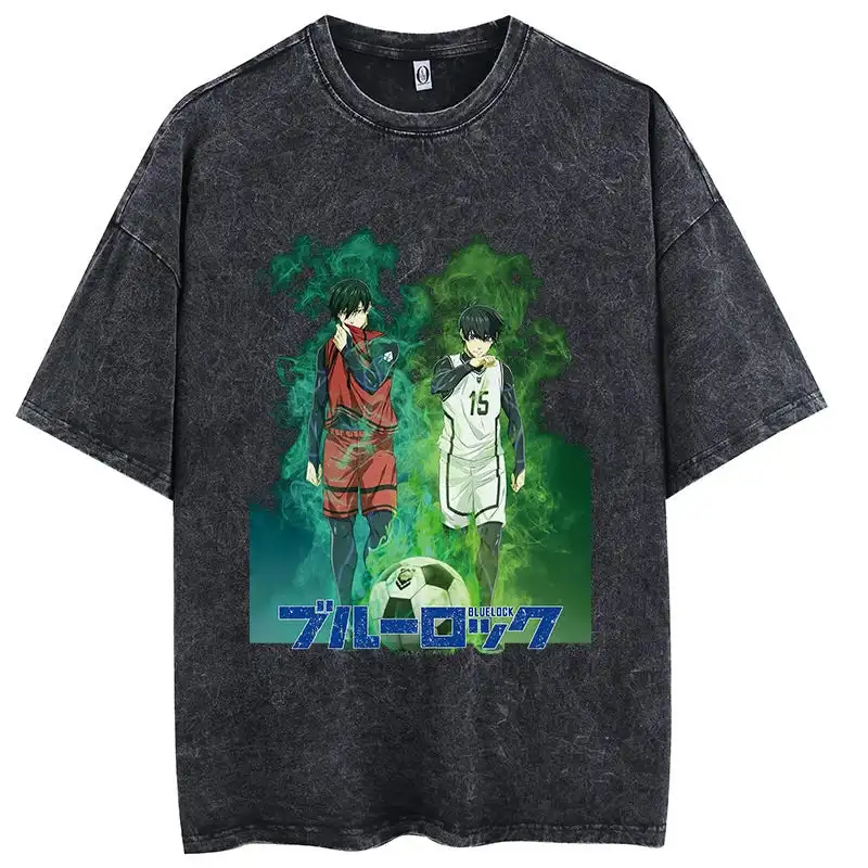 Blue Lock Isagi Bachira Power Pair Oversized Vintage T Shirt Designer Illustration Pattern Street Harajuku Summer 2025 New
Blue Lock Isagi Bachira Power Pair Oversized Vintage T Shirt Designer Illustration Pattern Street Harajuku Summer 2025 New