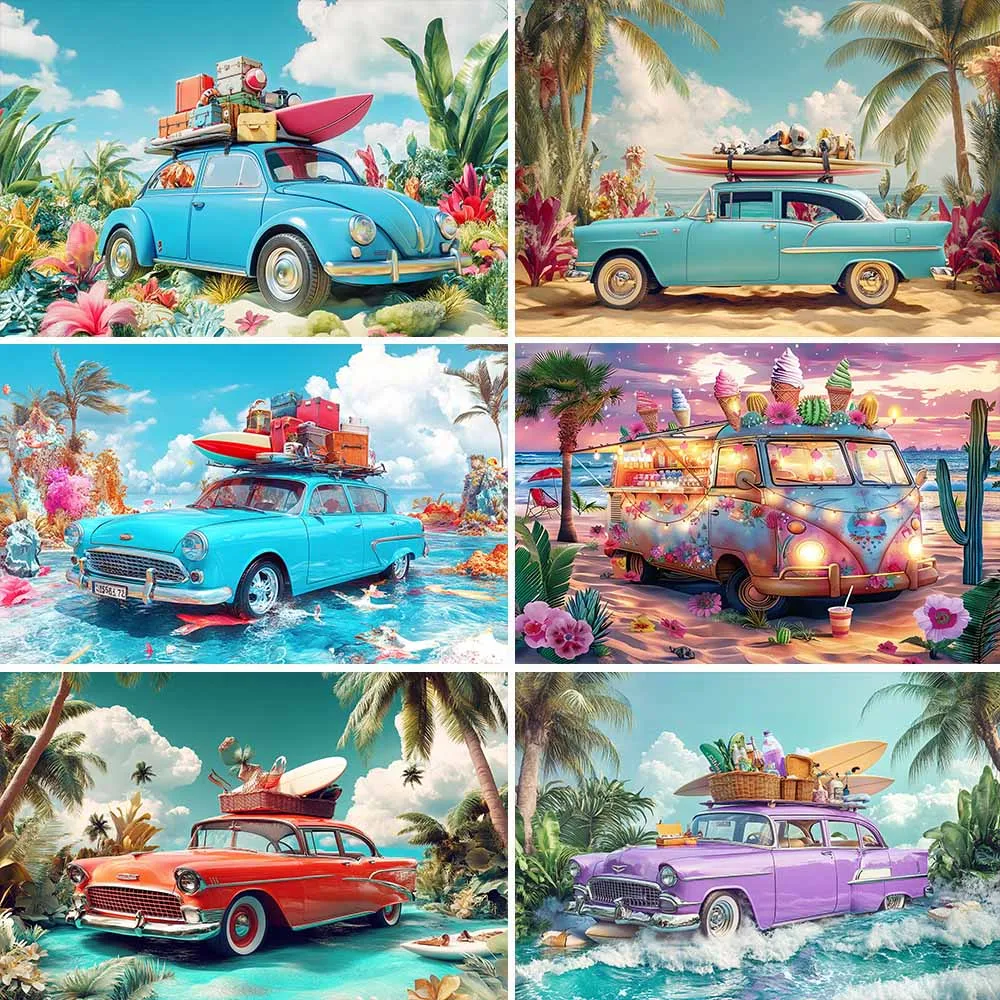 Summer Beach Hawaii Background Seaside Tropical Hawaii Baby Car Baby Birthday Holiday Party Photography Background
Summer Beach Hawaii Background Seaside Tropical Hawaii Baby Car Baby Birthday Holiday Party Photography Background