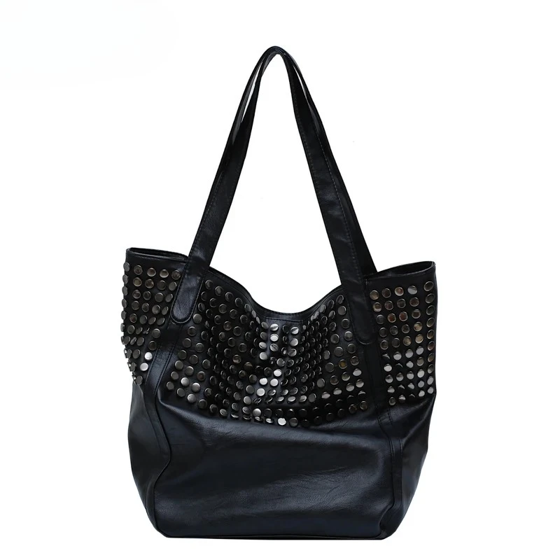 Новинка 2026 года: Модная женская сумка-мессенджер из искусственной кожи в корейском стиле с заклепками и цепочкой, складная, большая
Новинка 2026 года: Модная женская сумка-мессенджер из искусственной кожи в корейском стиле с заклепками и цепочкой, складная, большая