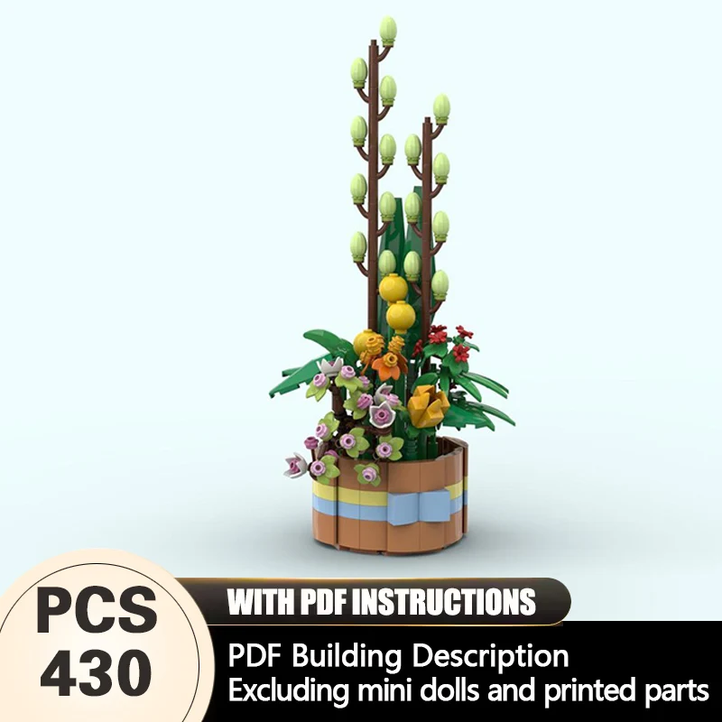 Creators Plant Series Model MOC Building Bricks Colorful Flowers Modular Technology Gifts Holiday Assemble Children Toys Suit
Creators Plant Series Model MOC Building Bricks Colorful Flowers Modular Technology Gifts Holiday Assemble Children Toys Suit