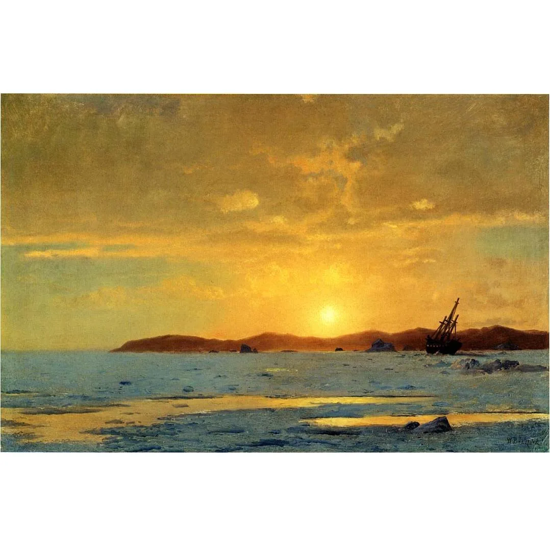 William Bradford paintings,The Panther Icebound,Seascape oil painting on canvas,Romanticism style artworks,decoration for home
William Bradford paintings,The Panther Icebound,Seascape oil painting on canvas,Romanticism style artworks,decoration for home