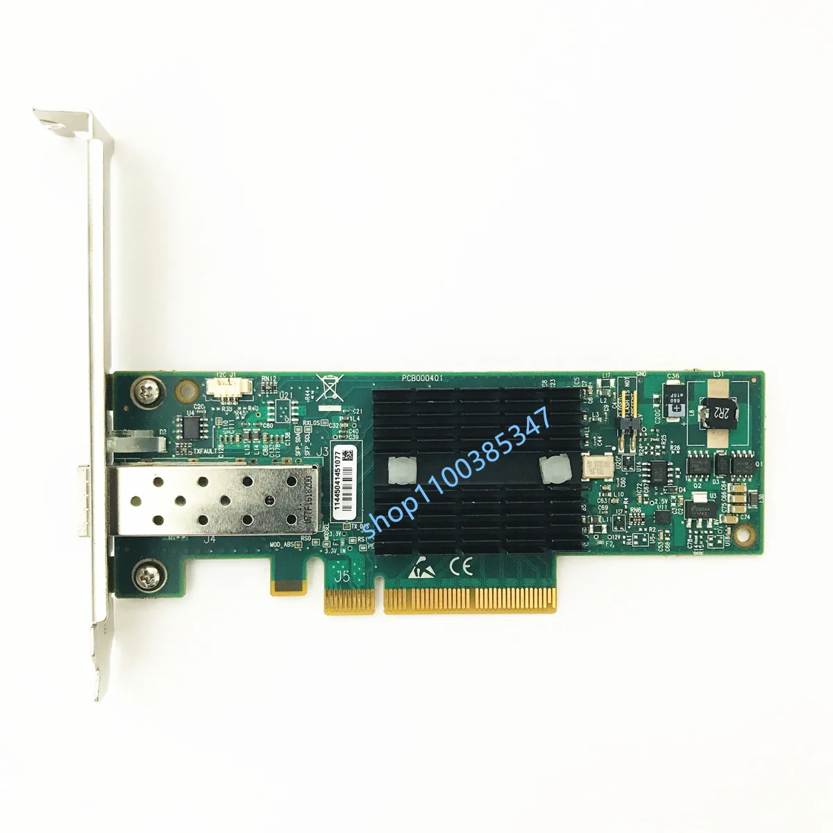 Mellanox PCI-E MNPA19-XTR 10GB SFP+ Single-port 10 GBIT/s 10 MBIT/s optical fiber network adapter
Mellanox PCI-E MNPA19-XTR 10GB SFP+ Single-port 10 GBIT/s 10 MBIT/s optical fiber network adapter