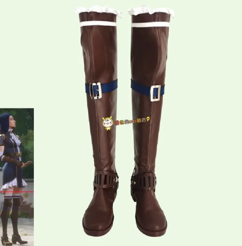 Game LOL Arcane Caitlyn Kiramman Cosplay Shoes Caitlyn Cosplay Boots Long Boots Women Men Halloween Party Carnival Roleplay
Game LOL Arcane Caitlyn Kiramman Cosplay Shoes Caitlyn Cosplay Boots Long Boots Women Men Halloween Party Carnival Roleplay
