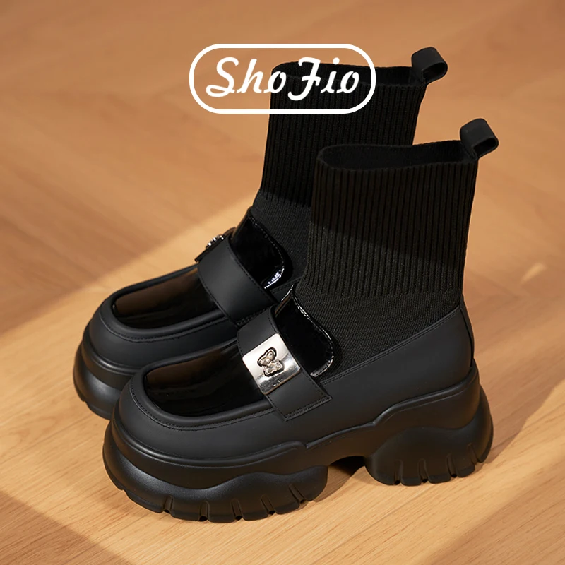 Women's Thi Bot Slim Boots Knitted Fce Elastic So Boots ort Faion Boots Korean Sle Winter High Heels
Women's Thi Bot Slim Boots Knitted Fce Elastic So Boots ort Faion Boots Korean Sle Winter High Heels