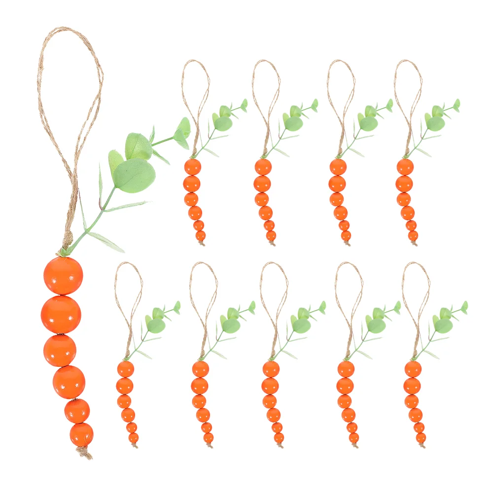 10 Pcs Boxes with Lids Carrot Wooden Bead String Beaded Decoration Pendant Spring Ornaments Garlands
10 Pcs Boxes with Lids Carrot Wooden Bead String Beaded Decoration Pendant Spring Ornaments Garlands
