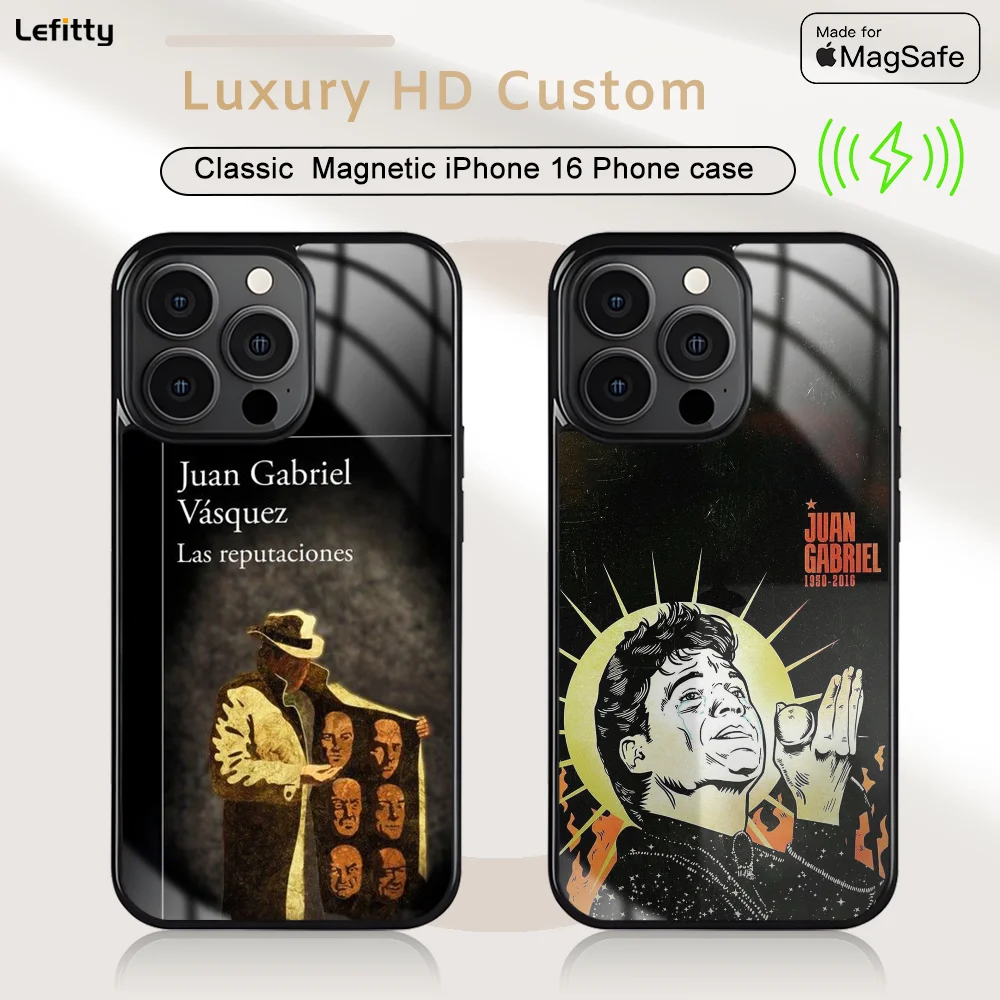J-Juan Gabriel Phone Case For iPhone 16 15 14 13 12 11 Pro Max Plus Mini Magnetic Magsafe Wireless Charging Cover
J-Juan Gabriel Phone Case For iPhone 16 15 14 13 12 11 Pro Max Plus Mini Magnetic Magsafe Wireless Charging Cover