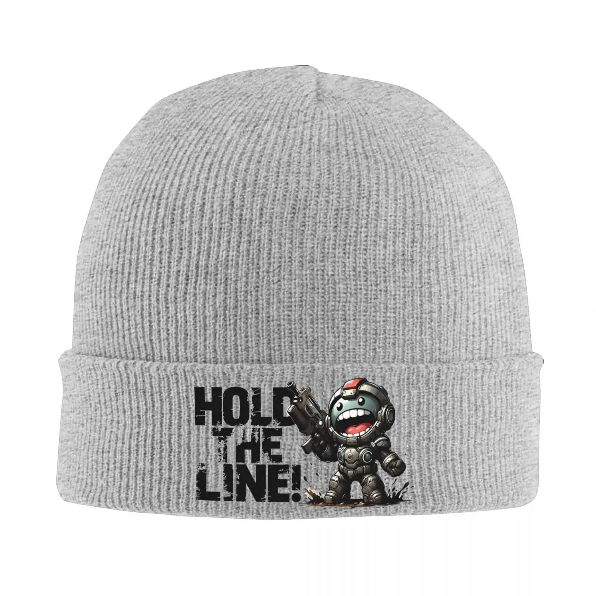 Hold The Line Gears Of-Wars Hats Autumn Winter Skullies Beanies Warm Cap Unisex Acrylic Bonnet
Hold The Line Gears Of-Wars Hats Autumn Winter Skullies Beanies Warm Cap Unisex Acrylic Bonnet