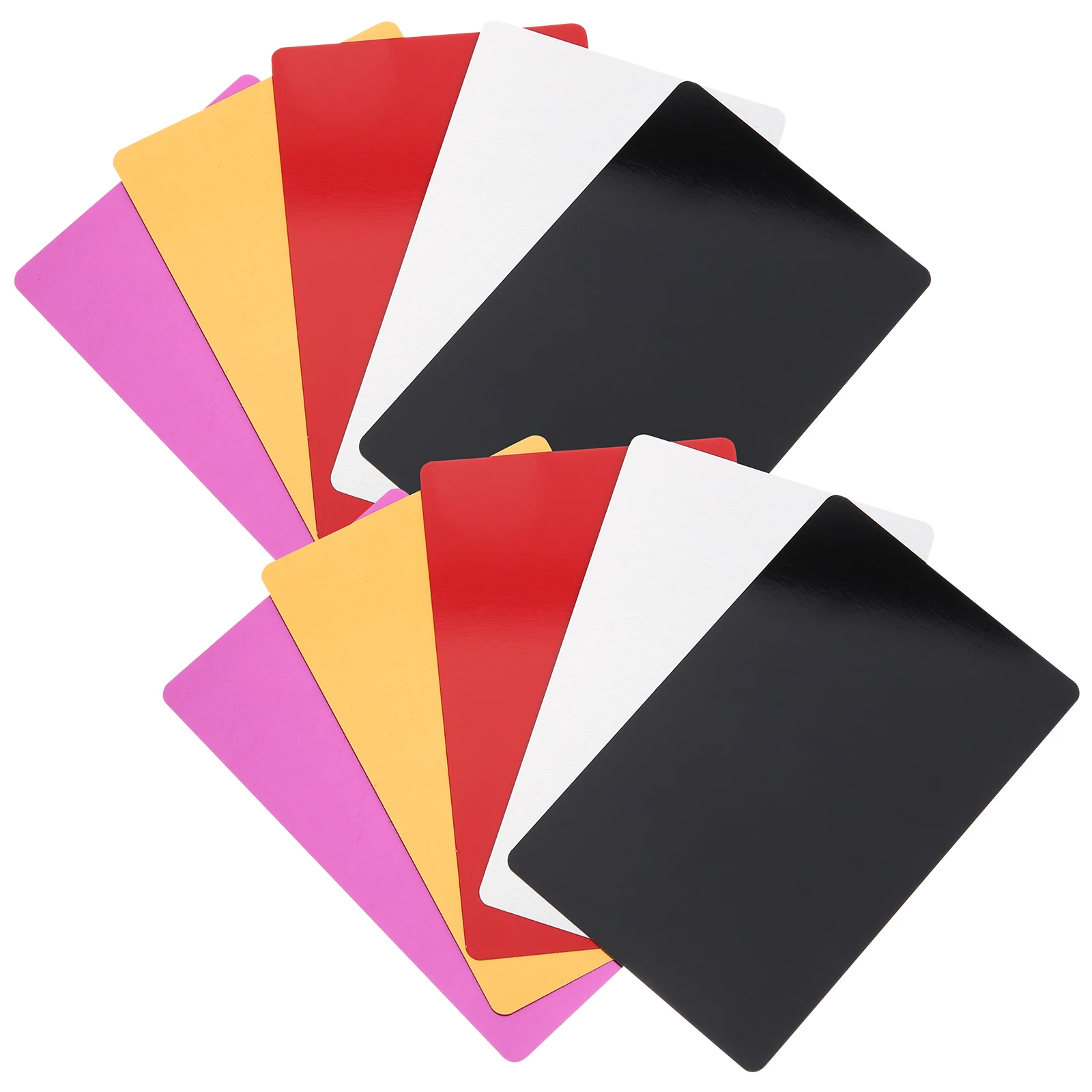 80pcs Metal Cards Blank Name Card for Metal Name Card For Engraving Engraving Sublimation Multi Color Durability
80pcs Metal Cards Blank Name Card for Metal Name Card For Engraving Engraving Sublimation Multi Color Durability