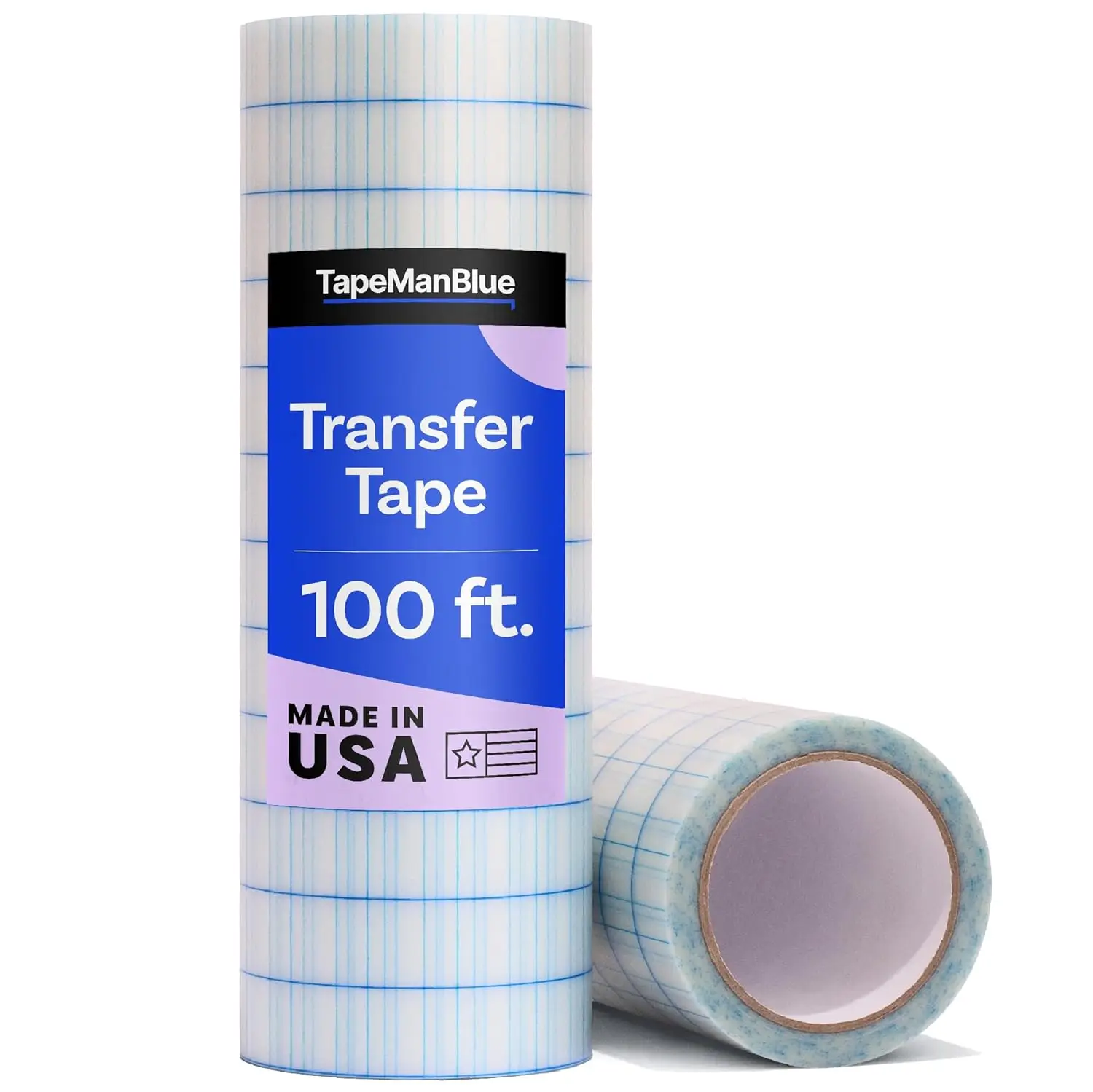 Clear Transfer Tape for Vinyl, 12" x 100' Roll with Grid, Premium for Decals & Letters
Clear Transfer Tape for Vinyl, 12" x 100' Roll with Grid, Premium for Decals & Letters