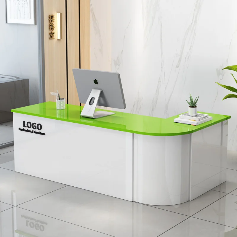 Classic Luxury Bar Counter Salon Senior Modern Simple Reception Desk Unique Glamour Mostrador Negocio Commercial Furniture
Classic Luxury Bar Counter Salon Senior Modern Simple Reception Desk Unique Glamour Mostrador Negocio Commercial Furniture