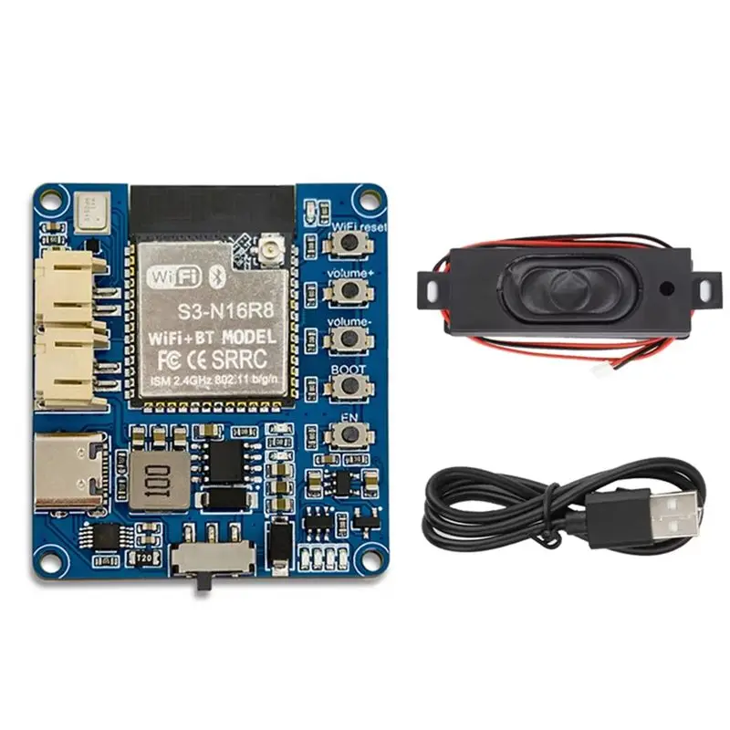 [NEW A09R!】 AI Voice Chat Module Xiaozhi AI Artificial Clear Voice Sensitive Conversation Type-C Interface
[NEW A09R!】 AI Voice Chat Module Xiaozhi AI Artificial Clear Voice Sensitive Conversation Type-C Interface