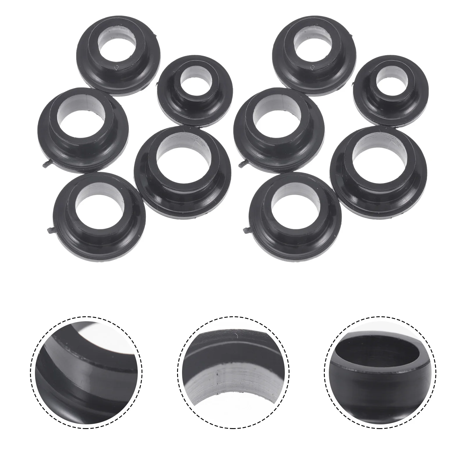 10 Pcs Clarinet Voice Mouths Accessories Suite Black Plastic Soprano Saxophone Mouthpiece
10 Pcs Clarinet Voice Mouths Accessories Suite Black Plastic Soprano Saxophone Mouthpiece