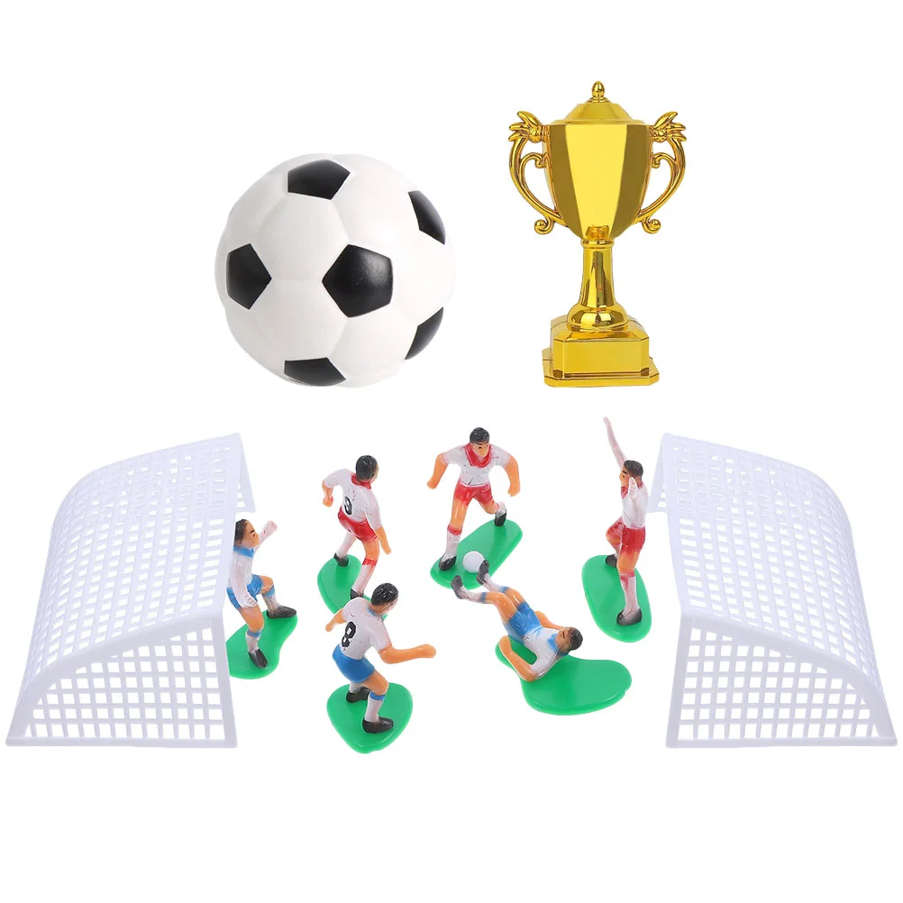 10pcs Football Team Decoration Miniature Soccer Figure Themed Landscape Cake Decors Soccer Party Decorations Plastic Safe
10pcs Football Team Decoration Miniature Soccer Figure Themed Landscape Cake Decors Soccer Party Decorations Plastic Safe