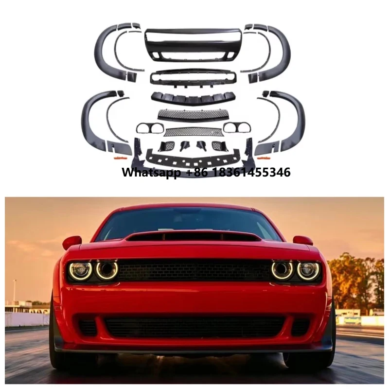 For 2015-2021 Challen Sleek Demon Style Car Front Bumper Wide Flares Body Accessories
For 2015-2021 Challen Sleek Demon Style Car Front Bumper Wide Flares Body Accessories