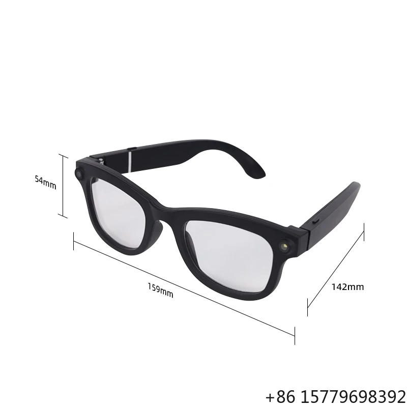 8MP HD Camera Translation Smart Glasses Wearable Audio/Video/Music Recording Sunglasses
8MP HD Camera Translation Smart Glasses Wearable Audio/Video/Music Recording Sunglasses