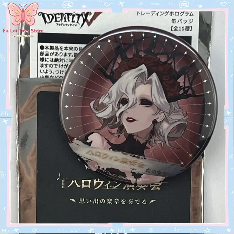 Authentic Identity V Halloween Concert Badge Violinist Bloody Queen Perfumer Prisoner Anime Game Merch Collector Decor In Stock
Authentic Identity V Halloween Concert Badge Violinist Bloody Queen Perfumer Prisoner Anime Game Merch Collector Decor In Stock