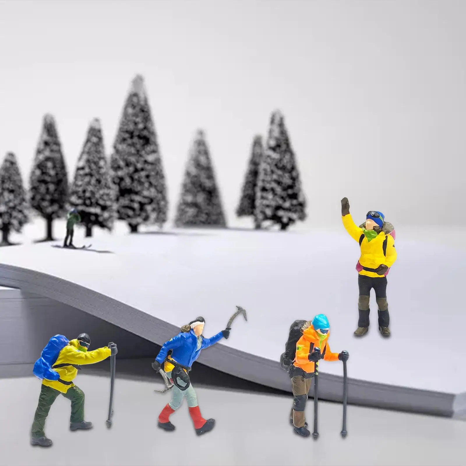 1/4 Pieces 1:87 Scale/1:64 Scale Miniature Model Climbing Figures Scene Tiny People DIY Projects
1/4 Pieces 1:87 Scale/1:64 Scale Miniature Model Climbing Figures Scene Tiny People DIY Projects