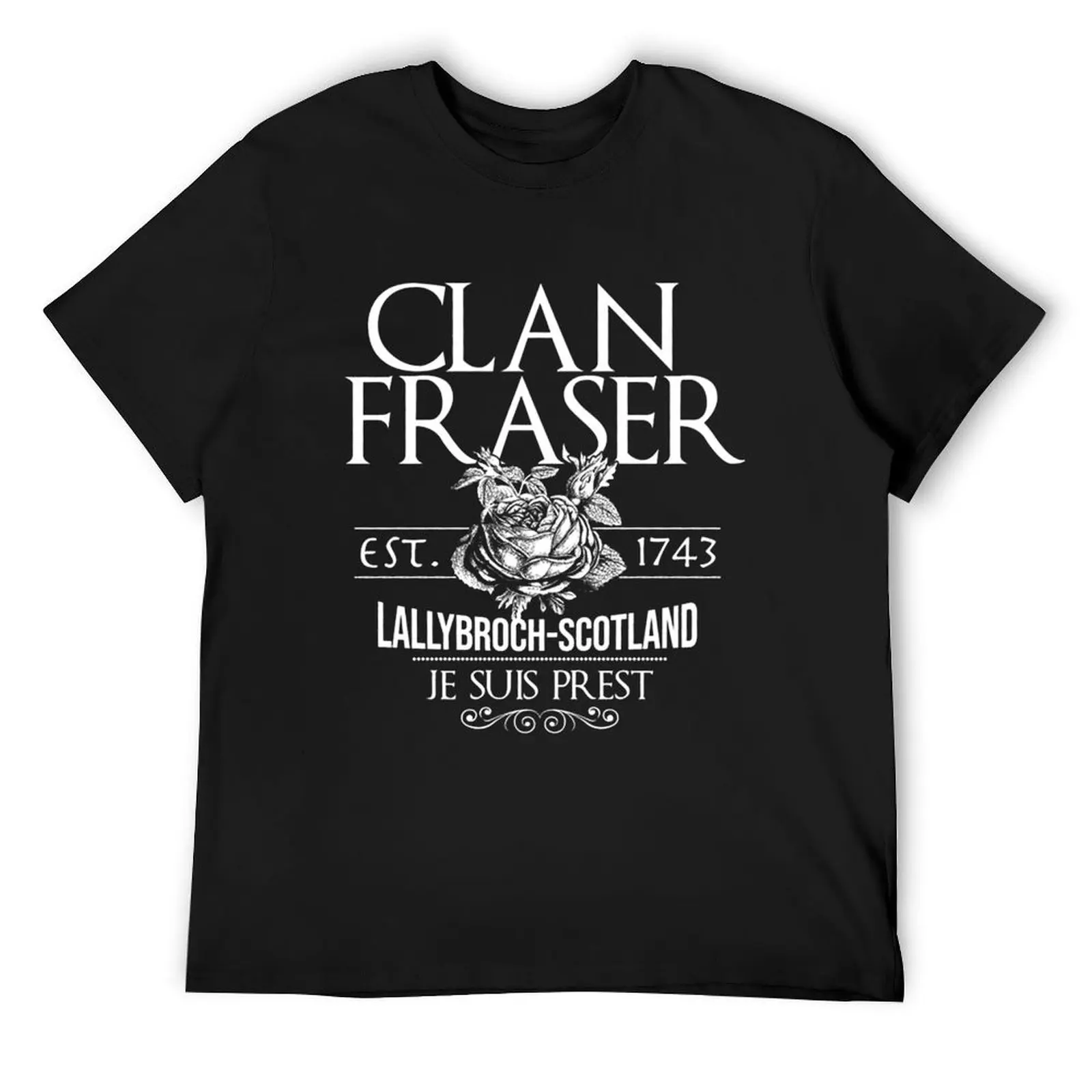 Clan Fraser EST 1743 Lallybroch Scotland Je Suis Prest T-Shirt rapper graphic tees Personalized t-shirt t shirts for men pack
Clan Fraser EST 1743 Lallybroch Scotland Je Suis Prest T-Shirt rapper graphic tees Personalized t-shirt t shirts for men pack