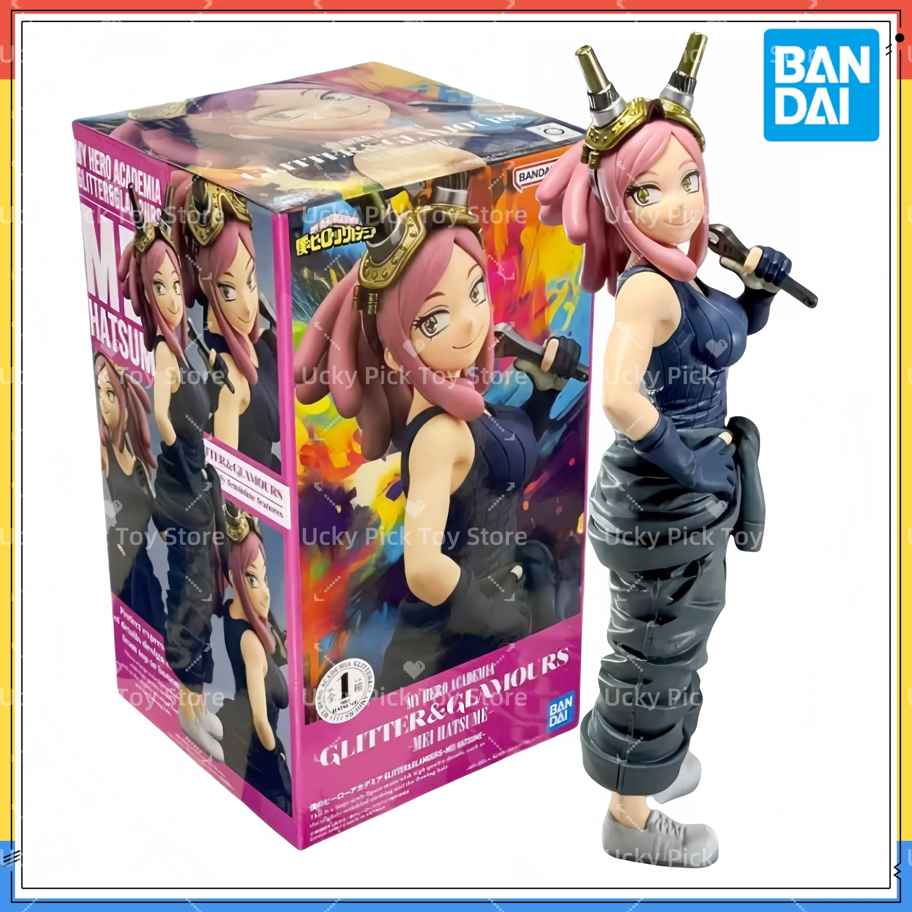 Original Bandai Banpresto Glitter&Glamours My Hero Academia Hatsume Mei Pvc Figure Model Anime Collector Figurine Toy Gift
Original Bandai Banpresto Glitter&Glamours My Hero Academia Hatsume Mei Pvc Figure Model Anime Collector Figurine Toy Gift