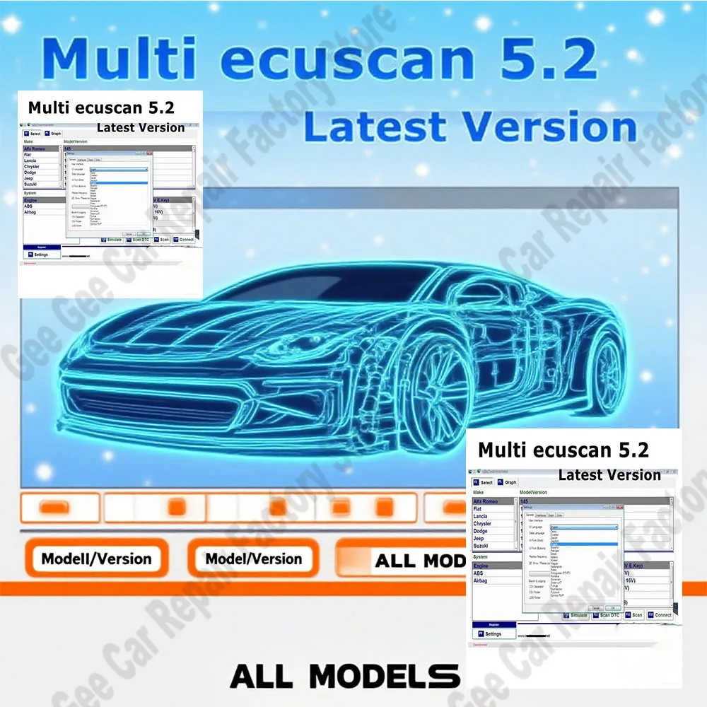 Multiecuscan V5.2 Registered Unlimited Keygen for obd2 Scanner Maintenance Multi Ecu Scan work for ELM327 OBD2 Diagnostic Tools
Multiecuscan V5.2 Registered Unlimited Keygen for obd2 Scanner Maintenance Multi Ecu Scan work for ELM327 OBD2 Diagnostic Tools