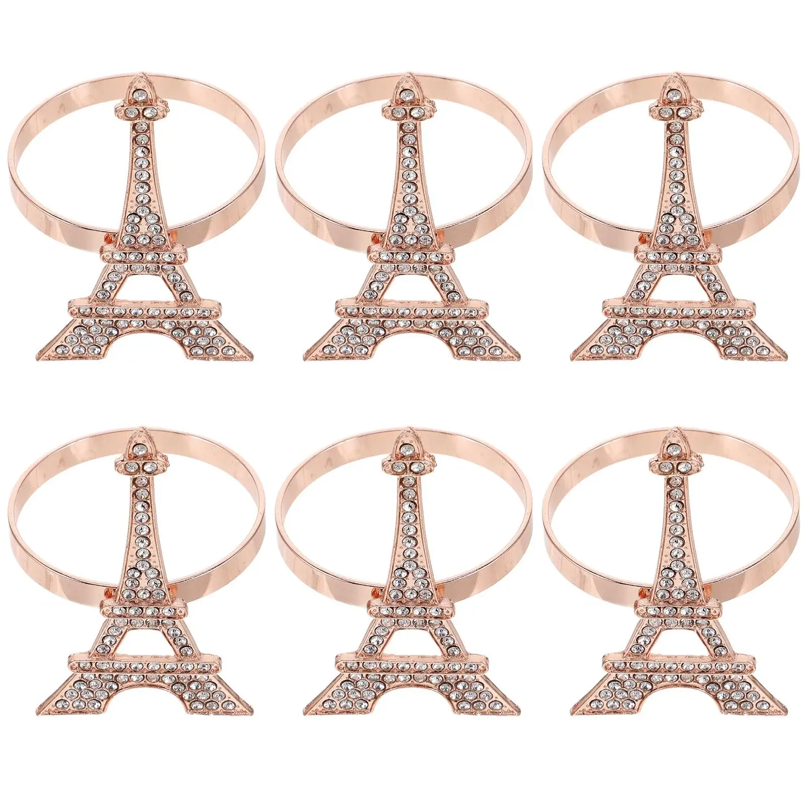 6 Pcs Napkin Ring Buckle Alloy Wear-resistant Decorative Serviette Supplies Reusable Banquet Wedding Hotel Kitchen Bar
6 Pcs Napkin Ring Buckle Alloy Wear-resistant Decorative Serviette Supplies Reusable Banquet Wedding Hotel Kitchen Bar