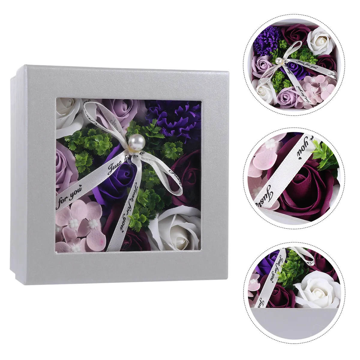 Soap Flower Gift Box Artificial Rose Valentine Home Decor Fragrance Long Lasting Realistic Simulation Non Withering Art
Soap Flower Gift Box Artificial Rose Valentine Home Decor Fragrance Long Lasting Realistic Simulation Non Withering Art