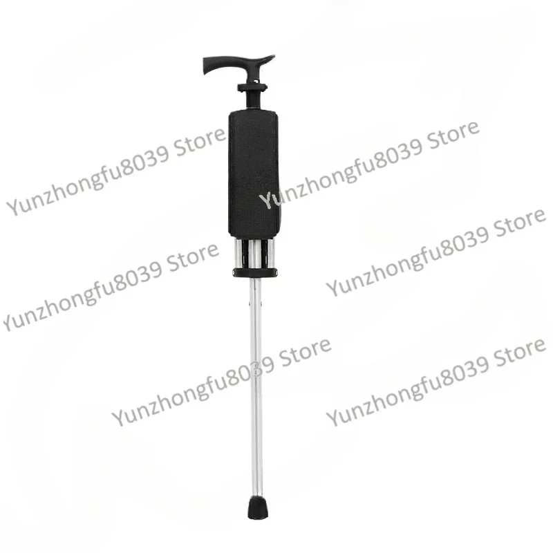 Aluminum Alloy Foldable Walking Cane Stick with Seat Adjustable Elderly Crutch Chair with Stool dual-purpose
Aluminum Alloy Foldable Walking Cane Stick with Seat Adjustable Elderly Crutch Chair with Stool dual-purpose