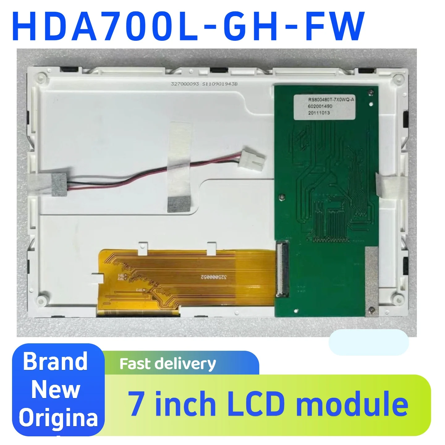 Brand New 7inch Lcd Display Screen Hda700L-Gh-Fw Industrial Screen Vgg8048A1-6Uflwa Vgg804806-6Uflwe
Brand New 7inch Lcd Display Screen Hda700L-Gh-Fw Industrial Screen Vgg8048A1-6Uflwa Vgg804806-6Uflwe