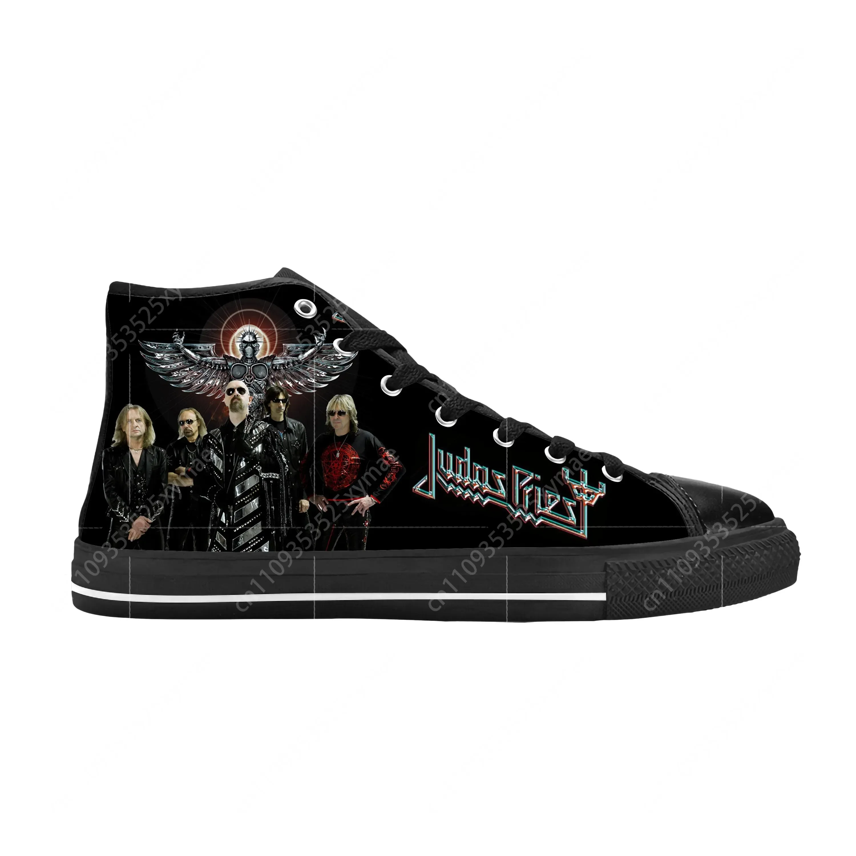 Judas Priest Heavy Metal Rock N Roll Band Hip Hop Casual Cloth Shoes High Top Comfortable Breathable 3D Print Men Women Sneakers
Judas Priest Heavy Metal Rock N Roll Band Hip Hop Casual Cloth Shoes High Top Comfortable Breathable 3D Print Men Women Sneakers
