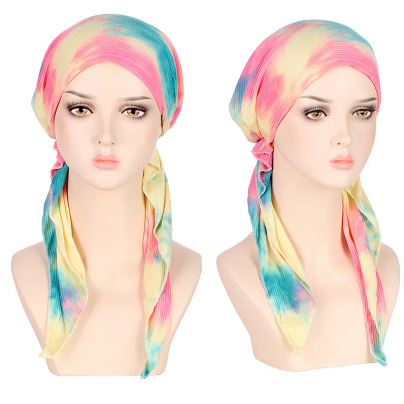 Night Sleep Cap Women Turban Headscarf Muslim Hijab Head Cover Tie Dyed Curved Floral Cloth Hat Milk Silk Pullover Small Hat
Night Sleep Cap Women Turban Headscarf Muslim Hijab Head Cover Tie Dyed Curved Floral Cloth Hat Milk Silk Pullover Small Hat