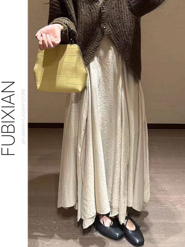 Champagne Apricot Women's Half Skirt Casual Loose Style High Waist Slimming Lazy Fashion Summer New Arrival Long Skirt
Champagne Apricot Women's Half Skirt Casual Loose Style High Waist Slimming Lazy Fashion Summer New Arrival Long Skirt