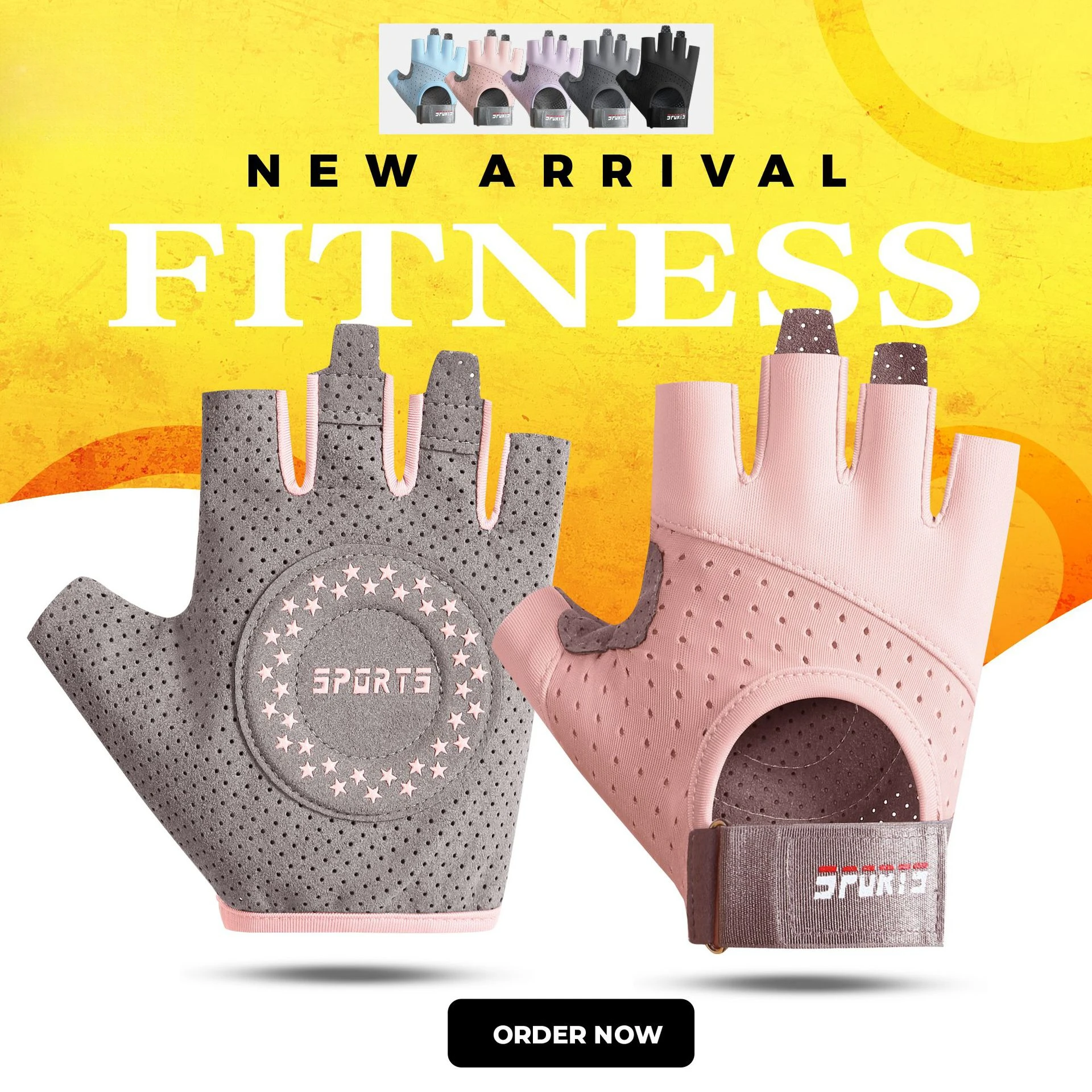 Sports Cycling Fitness Gloves Yoga Dynamic Cycling Non-Slip Half Finger Breathable Wear Equipment Dumbbell Training Gloves
Sports Cycling Fitness Gloves Yoga Dynamic Cycling Non-Slip Half Finger Breathable Wear Equipment Dumbbell Training Gloves