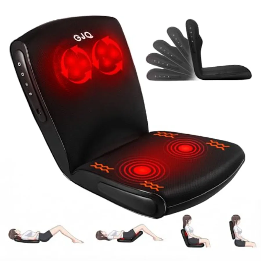 Multi functional Shiatsu Neck and Back Massager Chair with Heat for Pain Relief Deep Tissue Massage Pad Indoor Outdoor Home Off
Multi functional Shiatsu Neck and Back Massager Chair with Heat for Pain Relief Deep Tissue Massage Pad Indoor Outdoor Home Off