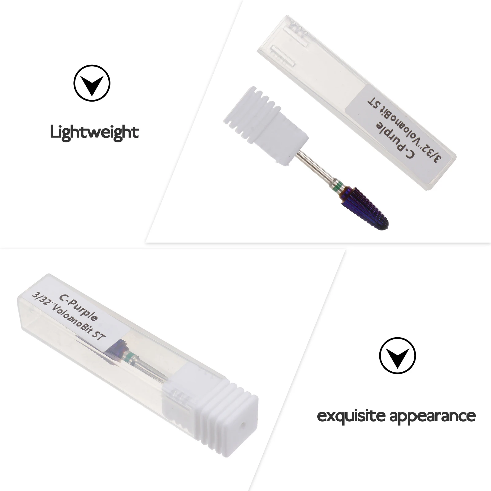 Tungsten Steel Grinding Head Plastic Buffer Block Manicure Tools Lightweight Design Safe To Use Nail Polishing Heads Dust Free
Tungsten Steel Grinding Head Plastic Buffer Block Manicure Tools Lightweight Design Safe To Use Nail Polishing Heads Dust Free