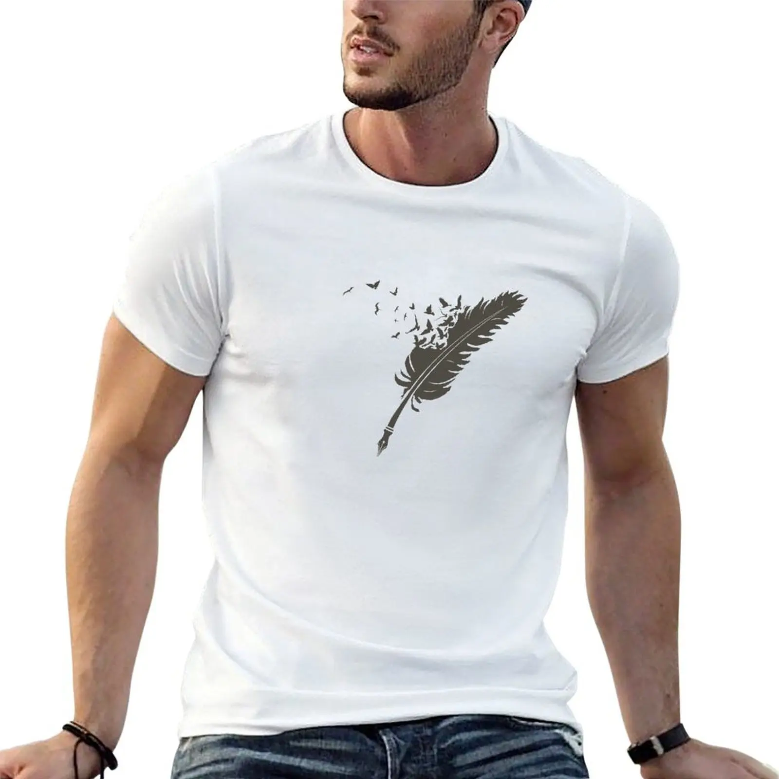 Feather T-Shirt man t shirt graphic printed t shirts for man man t shirts for men T-shirt
Feather T-Shirt man t shirt graphic printed t shirts for man man t shirts for men T-shirt