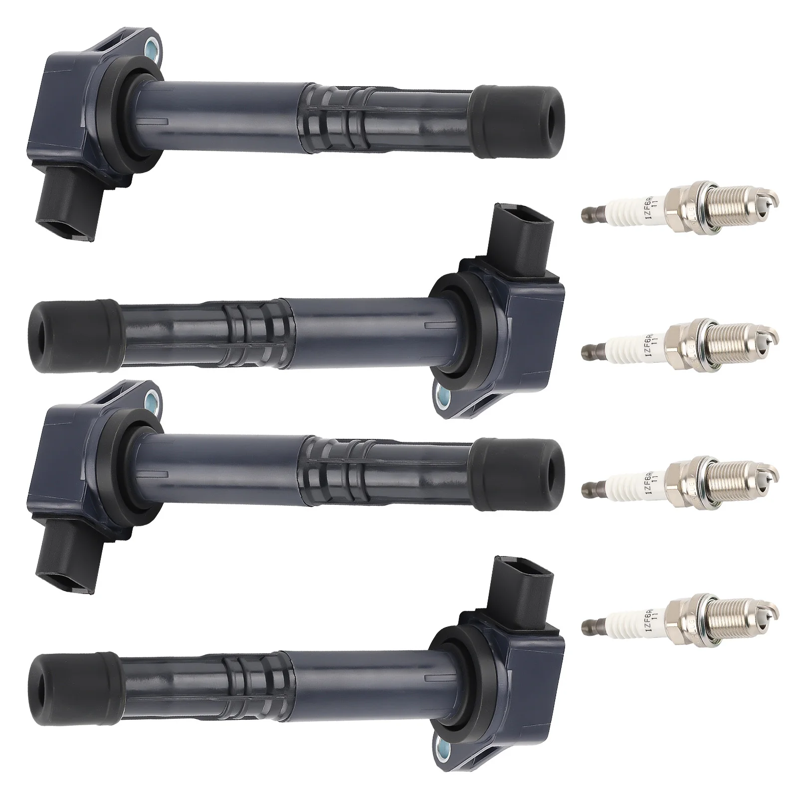 Ignition Coil & Spark Plug for Honda Civic 2.0L L4 Accord CR-V Element 2.4L I4
Ignition Coil & Spark Plug for Honda Civic 2.0L L4 Accord CR-V Element 2.4L I4