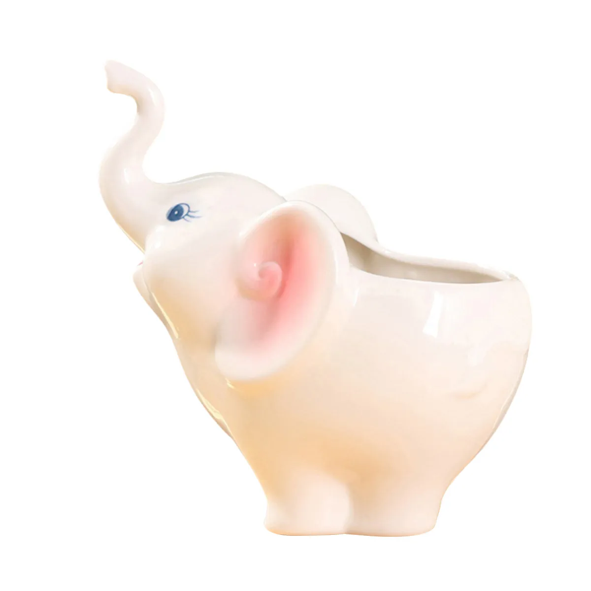 Creative Ceramic Elephant Succulent Planter Handmade Flower Pot for Tabletop Decoration Mini Garden Accessory Bright Colored
Creative Ceramic Elephant Succulent Planter Handmade Flower Pot for Tabletop Decoration Mini Garden Accessory Bright Colored