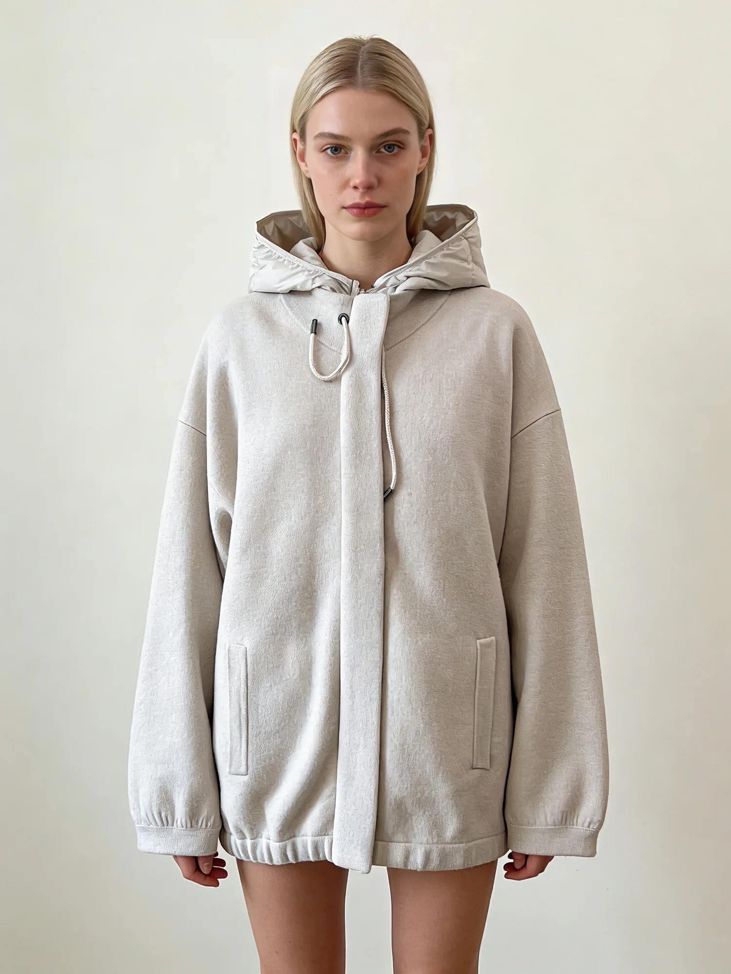 Women's Hooded Jacket Oversized Hoodie Long Sleeve Zip-Up Coat Chic Luxury Tops with Pockets Outwear
Women's Hooded Jacket Oversized Hoodie Long Sleeve Zip-Up Coat Chic Luxury Tops with Pockets Outwear