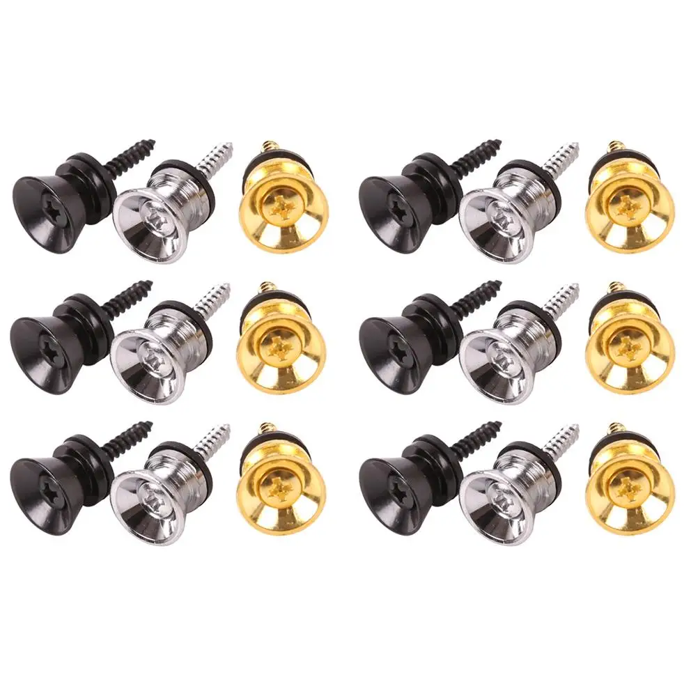 18 Pcs Guitar Strap Buckle Non Slip Lock Anti Skid Bass Crown Instrument Pegs Electric Guitar Bass Accessories
18 Pcs Guitar Strap Buckle Non Slip Lock Anti Skid Bass Crown Instrument Pegs Electric Guitar Bass Accessories