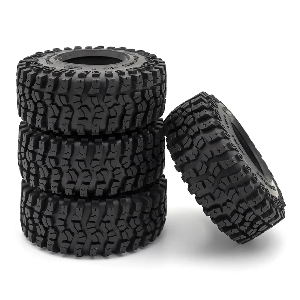 4PCS 125MM 2.2Inch Rubber Wheel Tires Tyre For 1/10 RC Crawler Car Axial SCX10 90046 RR10 Wraith Trxs TRX4 TRX-6
4PCS 125MM 2.2Inch Rubber Wheel Tires Tyre For 1/10 RC Crawler Car Axial SCX10 90046 RR10 Wraith Trxs TRX4 TRX-6