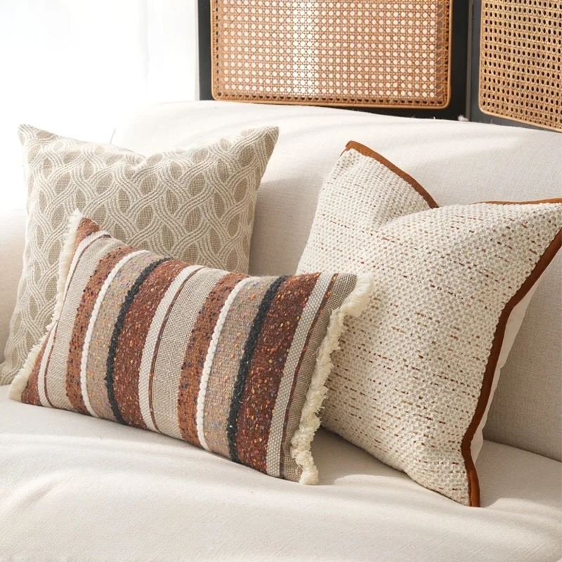 Cream Ivory Pillows Retro Soft Color Cushion Case Modern Luxury Geometric Stripe Decorative Pillow Cover For Sofa Chair Home Dec
Cream Ivory Pillows Retro Soft Color Cushion Case Modern Luxury Geometric Stripe Decorative Pillow Cover For Sofa Chair Home Dec