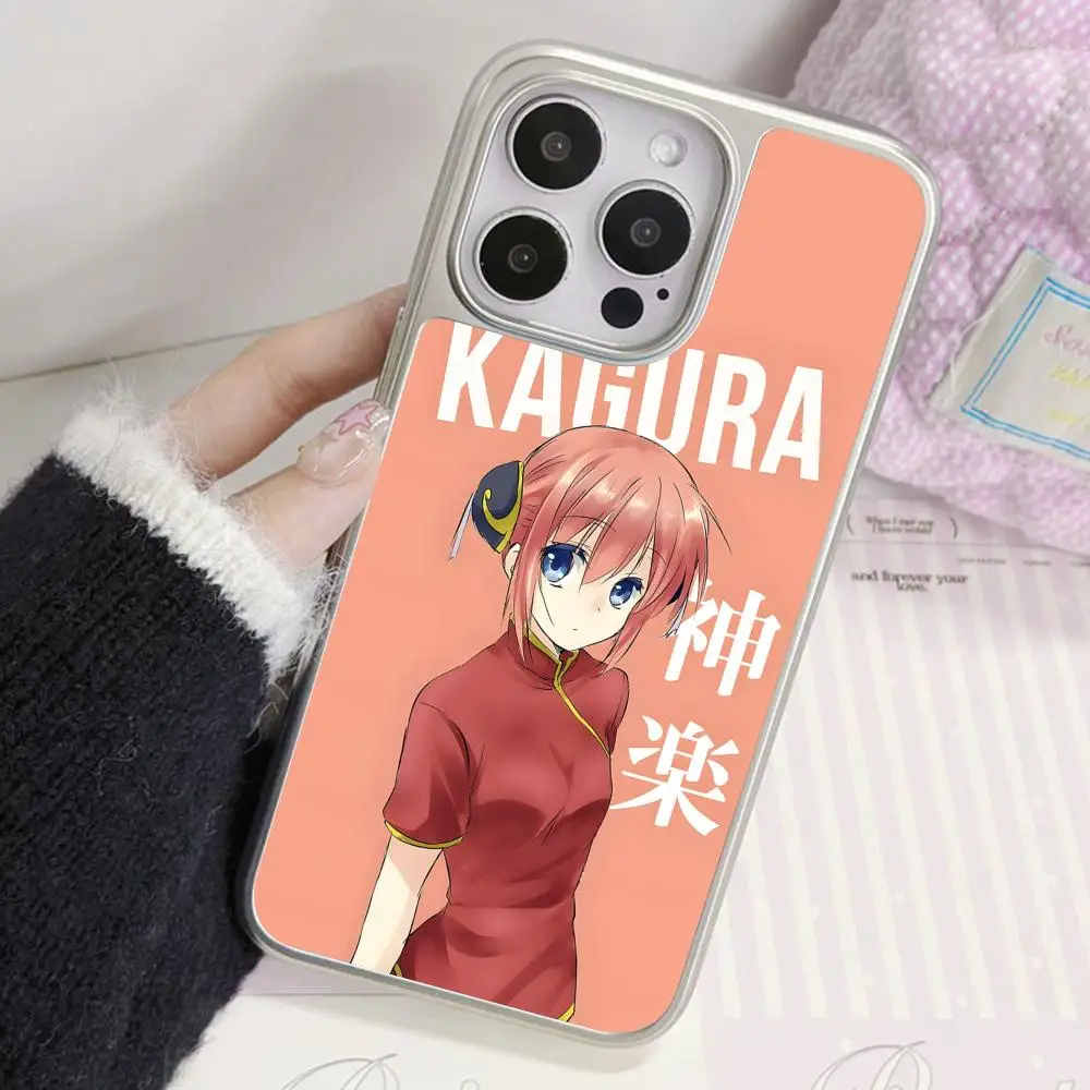 Gintama Kagura Phone Case for iPhone 17 16 15 14 13 12 11 Air Pro Max Plus Electroplated Silver Cover
Gintama Kagura Phone Case for iPhone 17 16 15 14 13 12 11 Air Pro Max Plus Electroplated Silver Cover