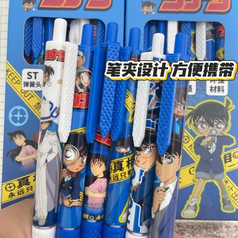 Anime Printed Detective Conan Limited Boxed Retractable Quick-dry Gel Pens, Cute Smooth 0.5mm Black Exam Pens wholesale
Anime Printed Detective Conan Limited Boxed Retractable Quick-dry Gel Pens, Cute Smooth 0.5mm Black Exam Pens wholesale