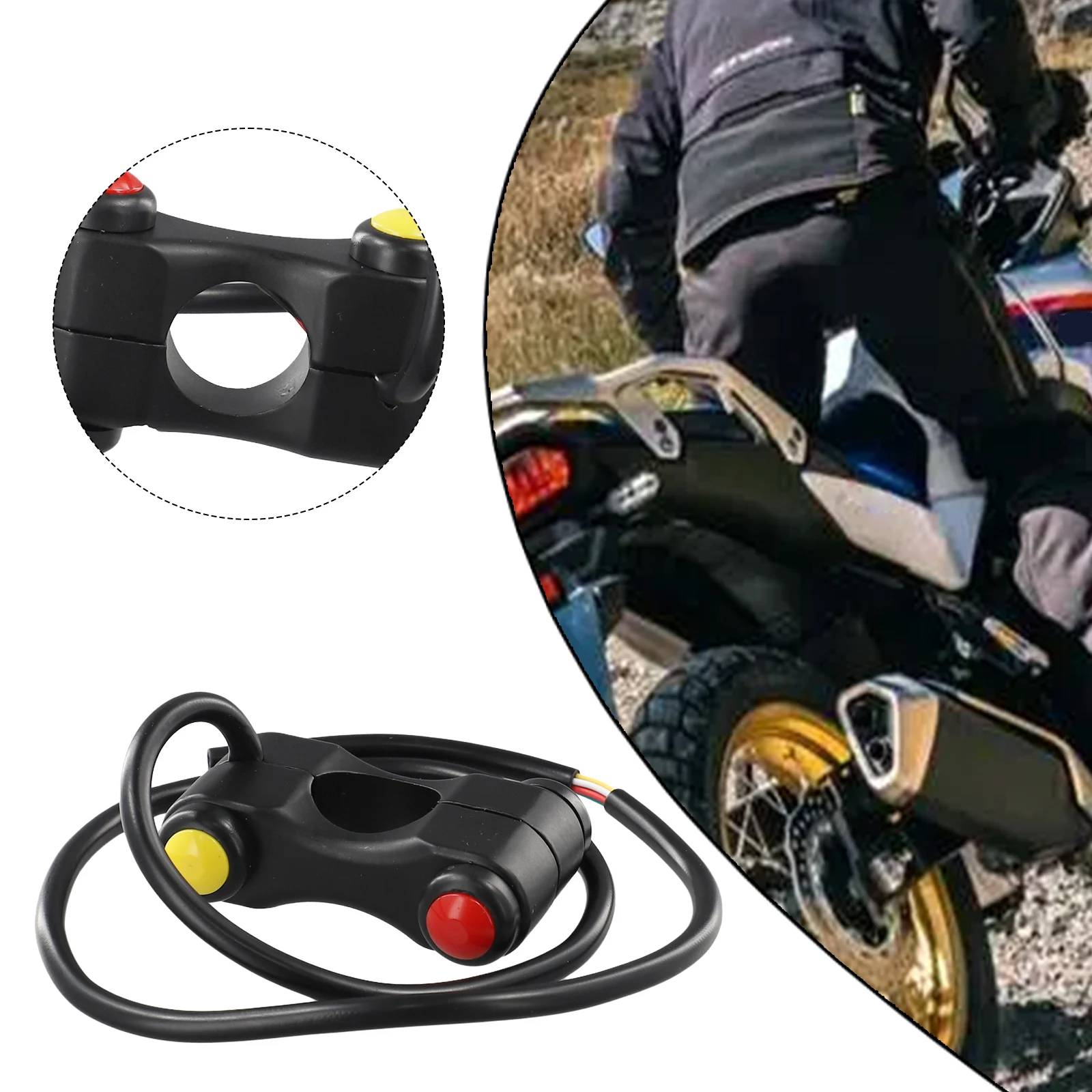 3 Push Motorcycle button switch 12V 7/8" ATV Aluminum Alloy For Motorcycle Motorbike ATV Handlebar Motorcycle Nice New
3 Push Motorcycle button switch 12V 7/8" ATV Aluminum Alloy For Motorcycle Motorbike ATV Handlebar Motorcycle Nice New