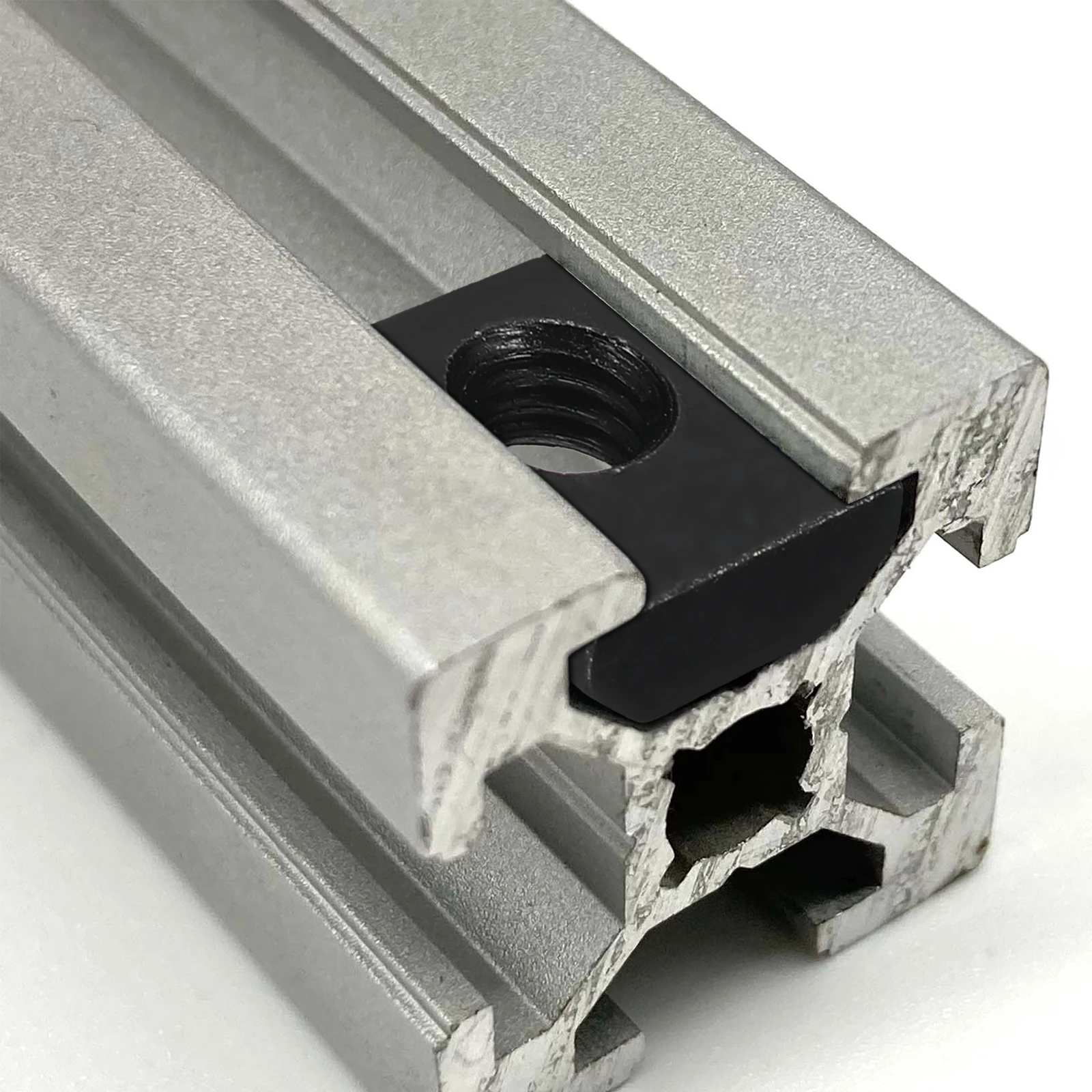 20 pcs Sliding T-Nuts Carbon Steel Black Zinc Plated 5/16-18 Size T Slot Design Woodworking Metal Extrusions Nut Set
20 pcs Sliding T-Nuts Carbon Steel Black Zinc Plated 5/16-18 Size T Slot Design Woodworking Metal Extrusions Nut Set