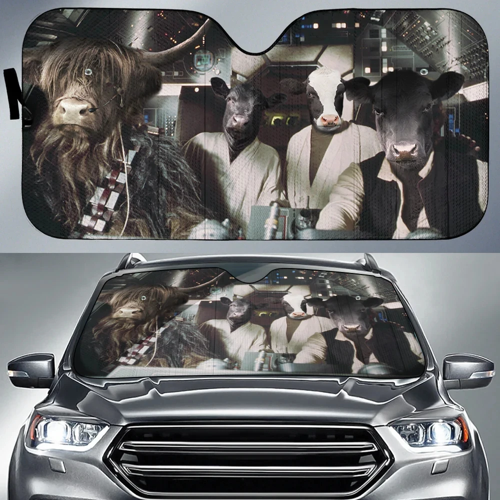 Cows In Star War All Over Printed 3D Sun Shade for Car Truck Decor Windshield Sunshade,Blocks UV Rays Sun
Cows In Star War All Over Printed 3D Sun Shade for Car Truck Decor Windshield Sunshade,Blocks UV Rays Sun