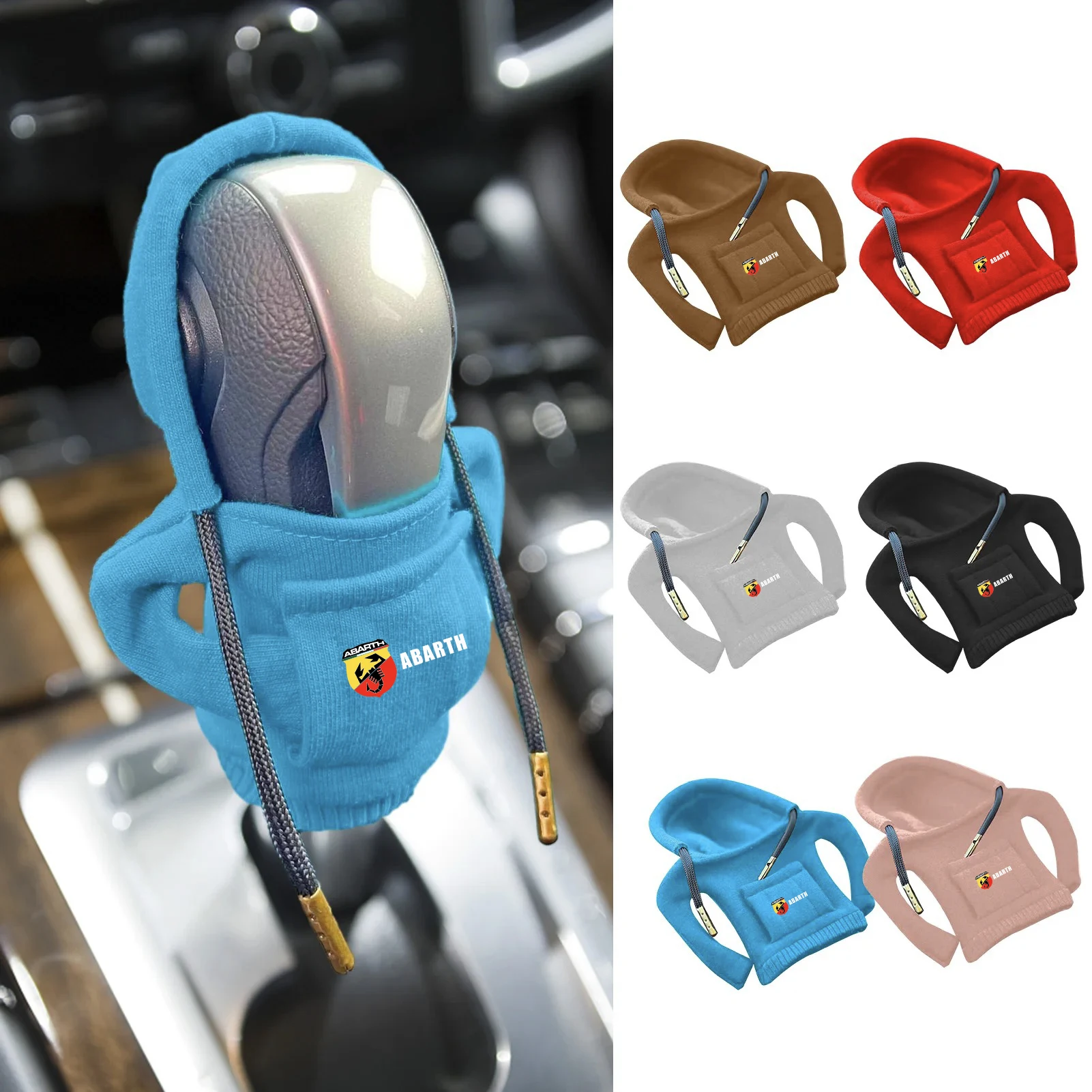 Fashion Hoodie Car Shift Knob Cover Manual For abarth 695 595 500 competizione 124 Spider PUNTO
Fashion Hoodie Car Shift Knob Cover Manual For abarth 695 595 500 competizione 124 Spider PUNTO