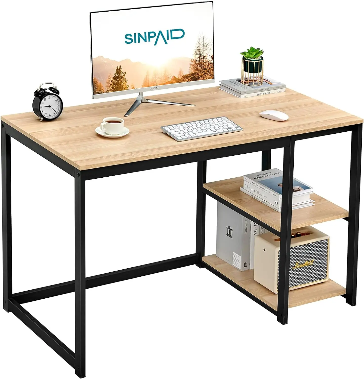 !@Combohome Modern Minimalist Wooden Computer Table Desk for Playing or Working Student Table
!@Combohome Modern Minimalist Wooden Computer Table Desk for Playing or Working Student Table