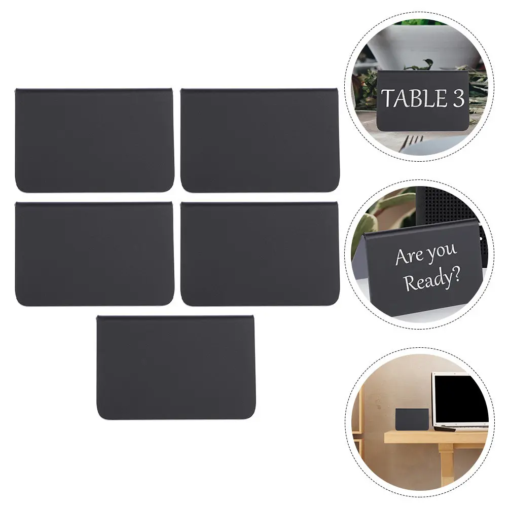 5Pcs Mini Acrylic Message Blackboard Black Lightweight Chalkboard Sign Double Sided Erasable Board Home Decor Memo Board
5Pcs Mini Acrylic Message Blackboard Black Lightweight Chalkboard Sign Double Sided Erasable Board Home Decor Memo Board