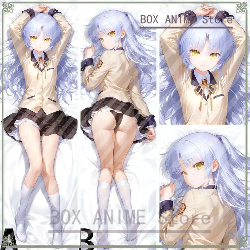 Angel Tachibana Kanade Dakimakura Hing Body Pillow Case Cosplay Japanese Otaku Cushion Cover Xmas 1
Angel Tachibana Kanade Dakimakura Hing Body Pillow Case Cosplay Japanese Otaku Cushion Cover Xmas 1